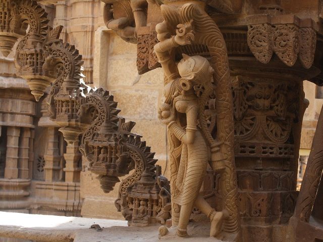 Temples inside Jaisalmer city