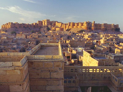 Jaisalmer golden fort view from distance